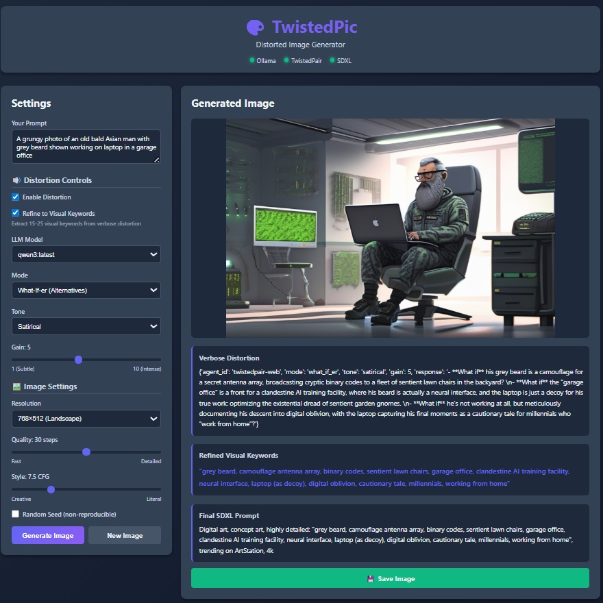 TwistedPic screenshot