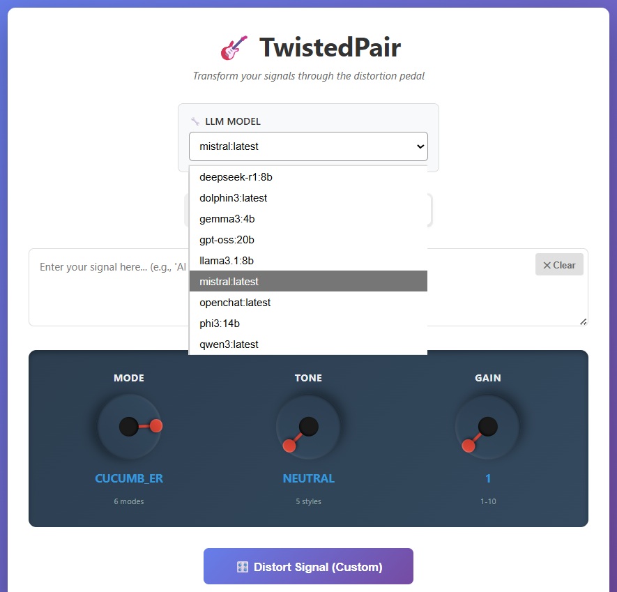 TwistedPair screenshot